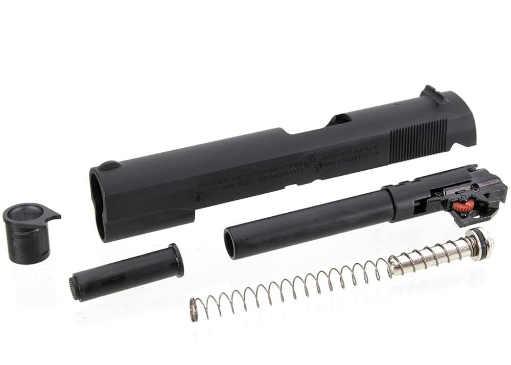 wwwoo^^専用 INOKATSU COLT M1911 CO2 airsoft ブラック S70 スチール無垢材